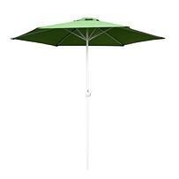 Parasol z korbką 230 cm – jasno-zielony